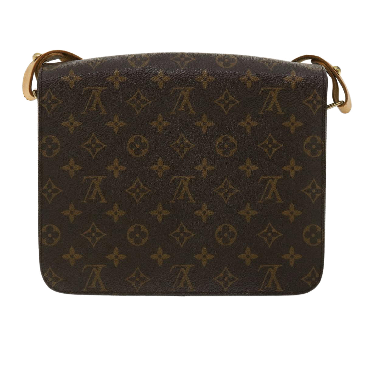 LOUIS VUITTON Monogram Cartouchiere GM Shoulder Bag M51252 LV 33083