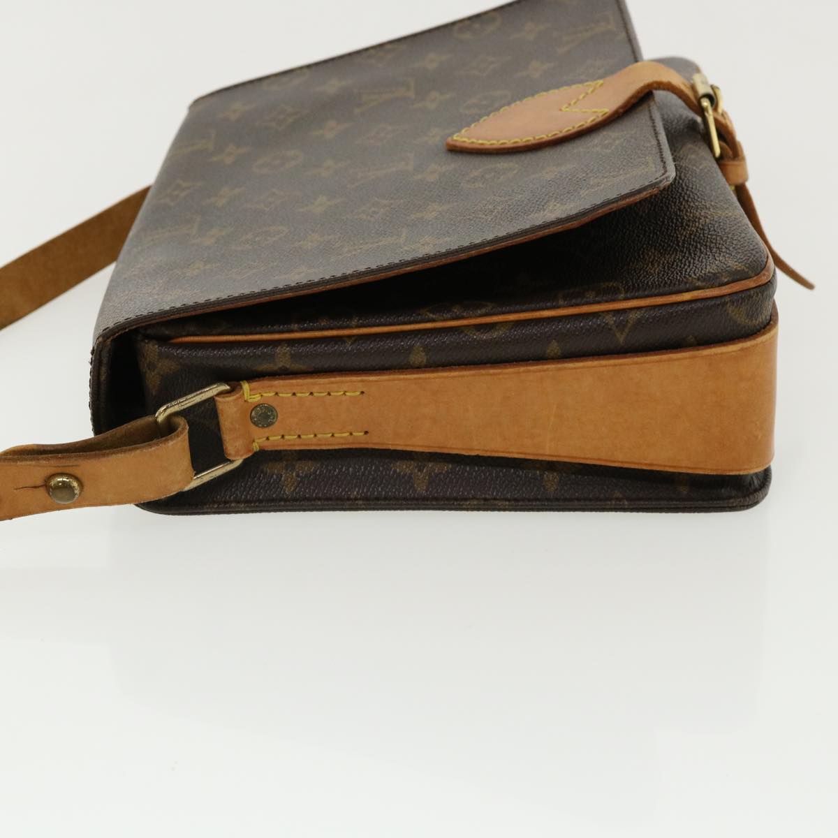 LOUIS VUITTON Monogram Cartouchiere GM Shoulder Bag M51252 LV 33083