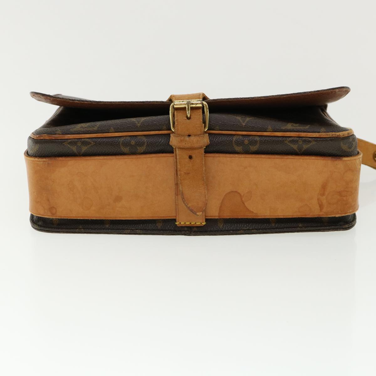 LOUIS VUITTON Monogram Cartouchiere GM Shoulder Bag M51252 LV 33083