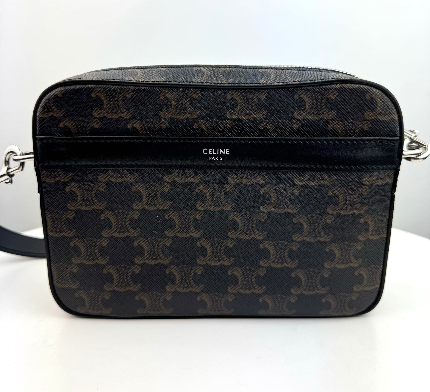 Celine Small Messenger Bag - Triomphe Canvas & Calfskin