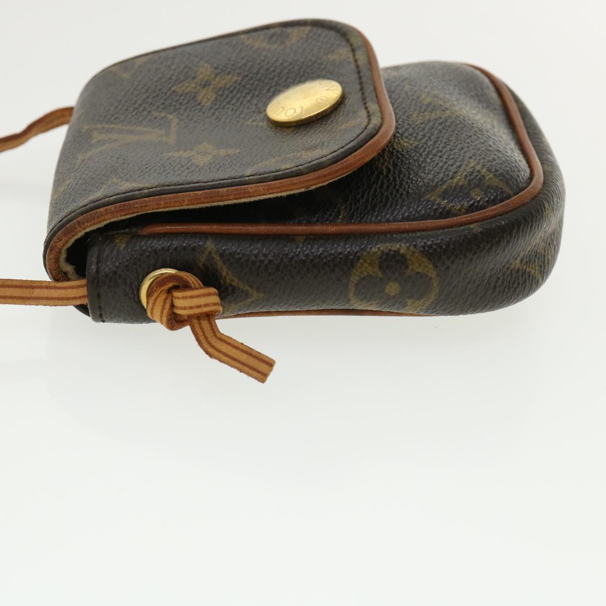 LOUIS VUITTON Monogram Pochette Cancun Shoulder Bag Pouch M60018 LV 33217