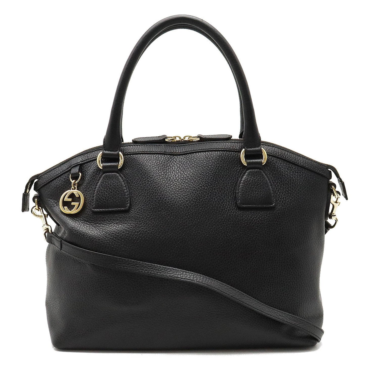 Gucci Interlocking  Leather Tote Bag ()