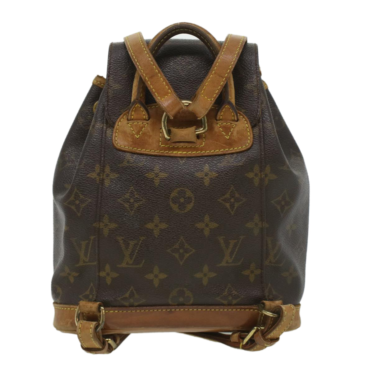 LOUIS VUITTON Monogram Montsouris PM Backpack M51137 LV 33338
