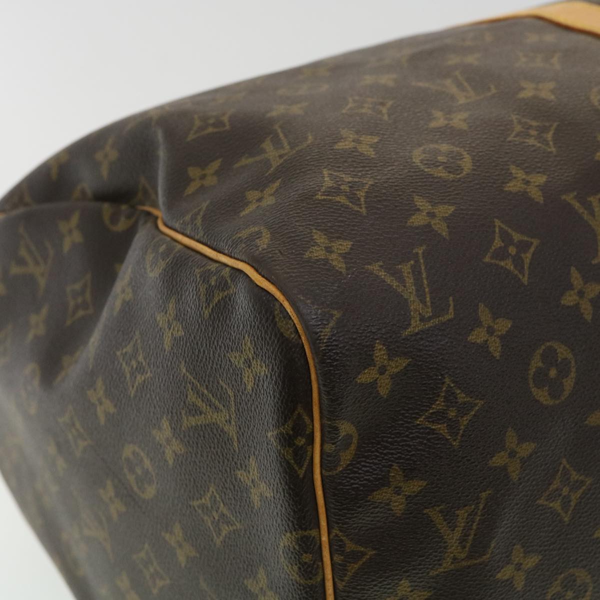 LOUIS VUITTON Monogram Keepall 55 Boston Bag M41424 LV 33412