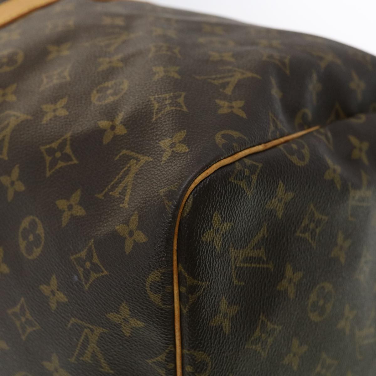 LOUIS VUITTON Monogram Keepall 55 Boston Bag M41424 LV 33412