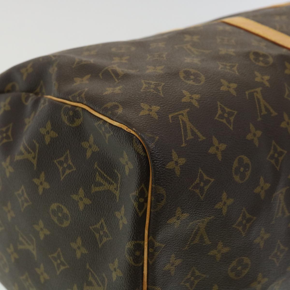 LOUIS VUITTON Monogram Keepall 55 Boston Bag M41424 LV 33412