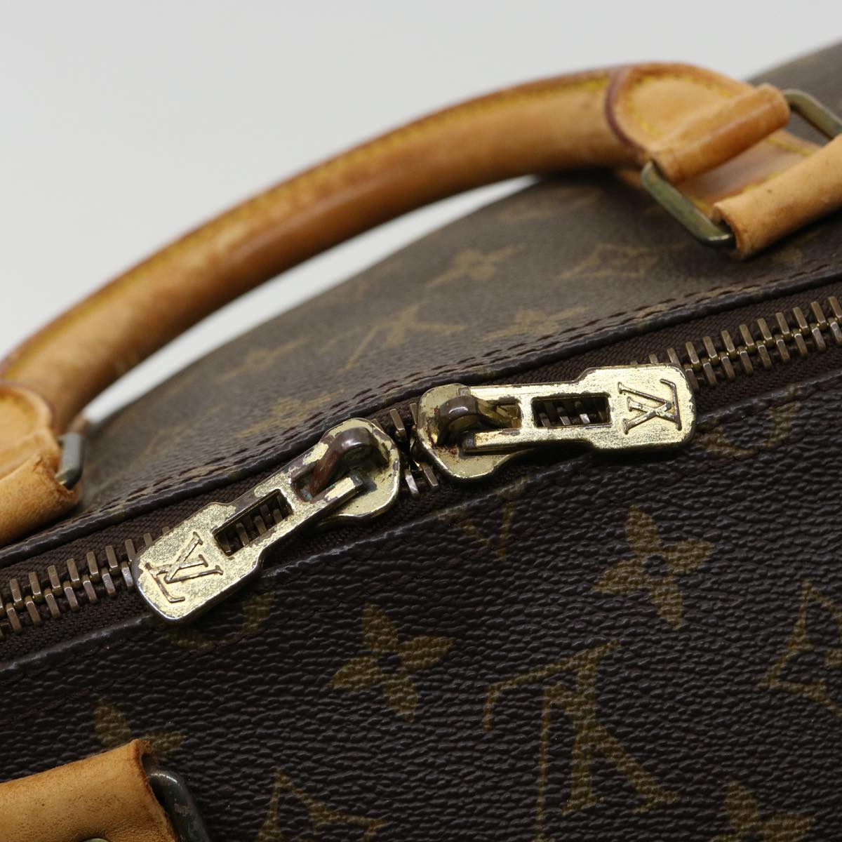 LOUIS VUITTON Monogram Keepall 55 Boston Bag M41424 LV 33412
