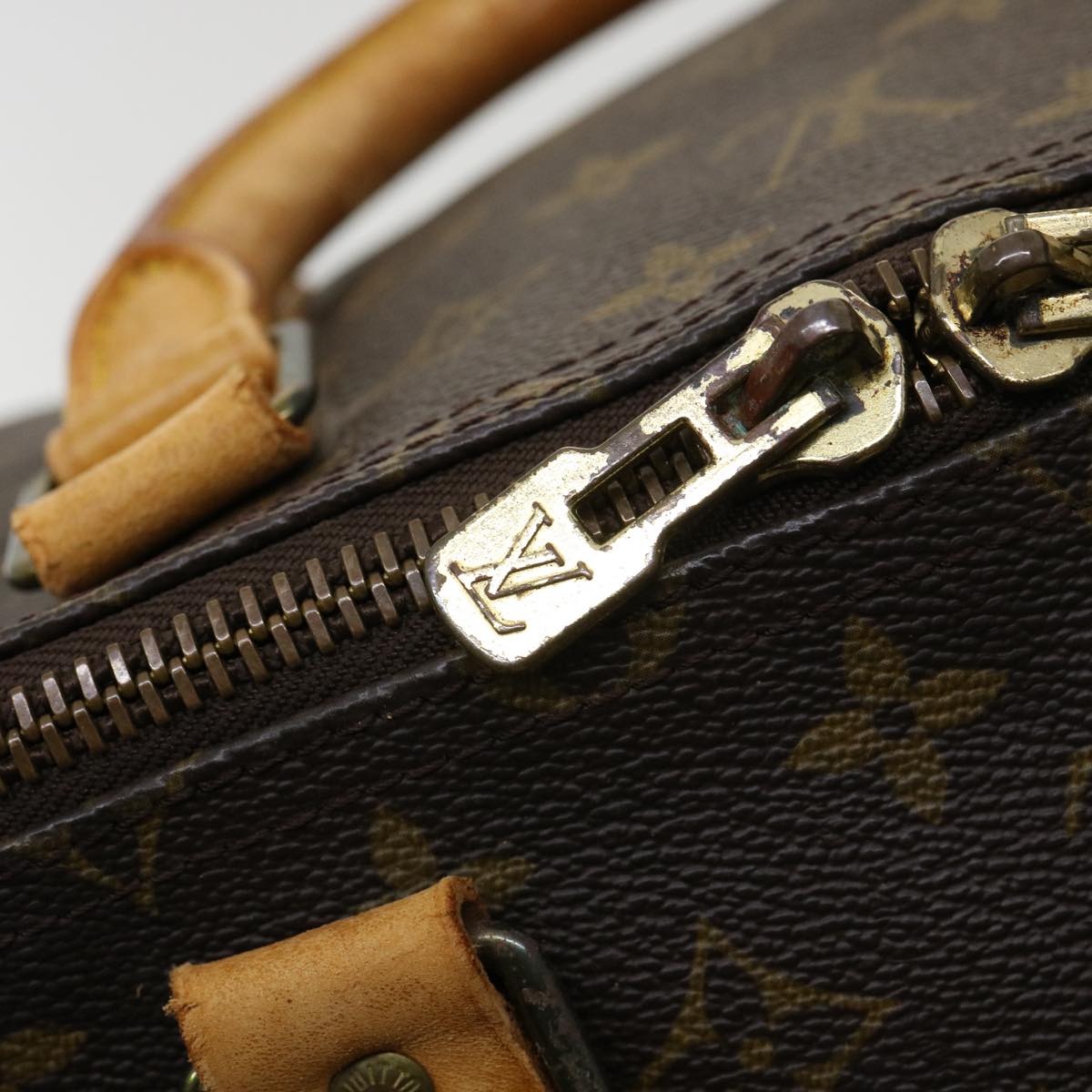 LOUIS VUITTON Monogram Keepall 55 Boston Bag M41424 LV 33412