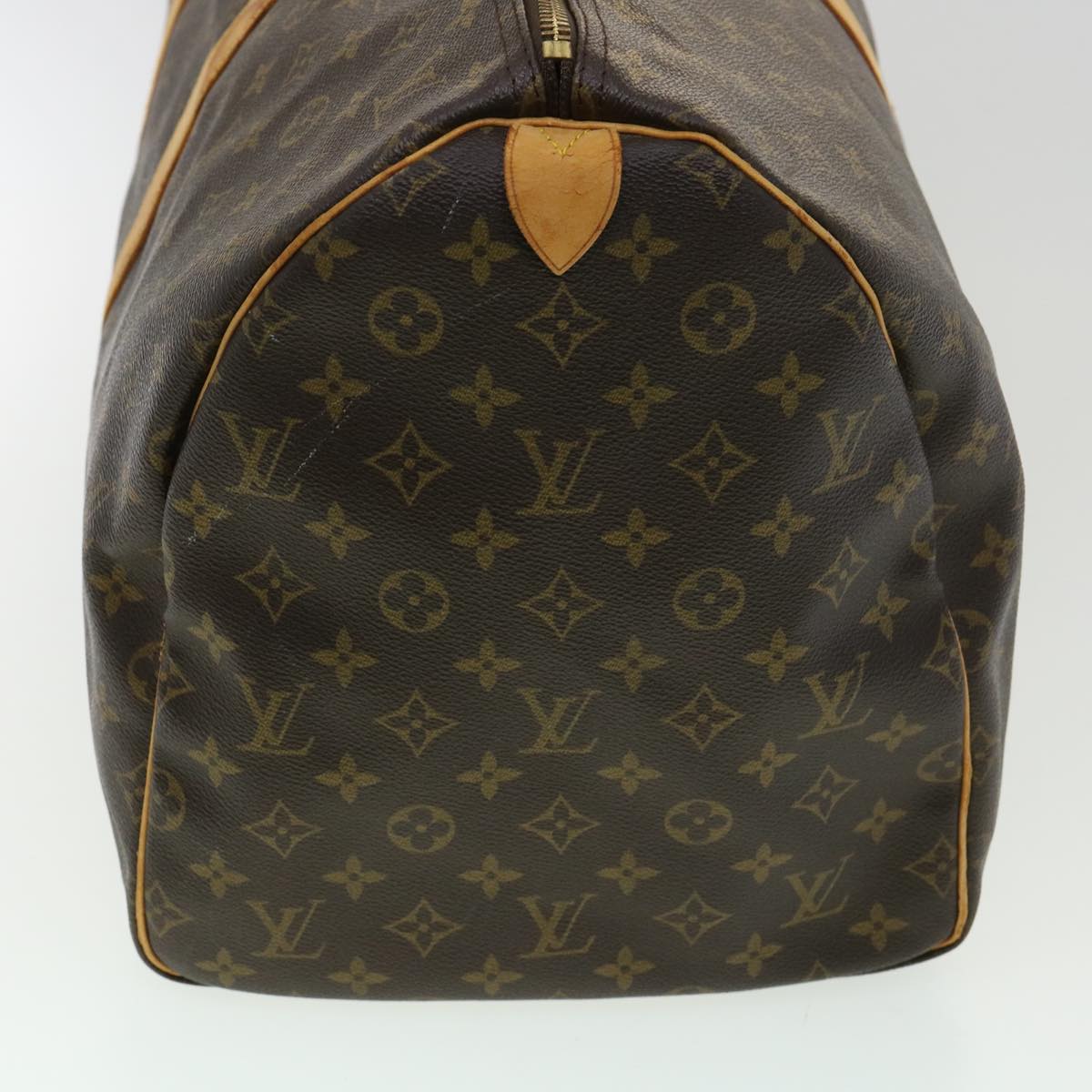 LOUIS VUITTON Monogram Keepall 55 Boston Bag M41424 LV 33412