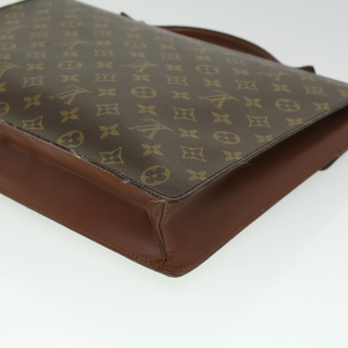 LOUIS VUITTON Monogram Porte Documents Bandouliere BusinessBag M53338 33458