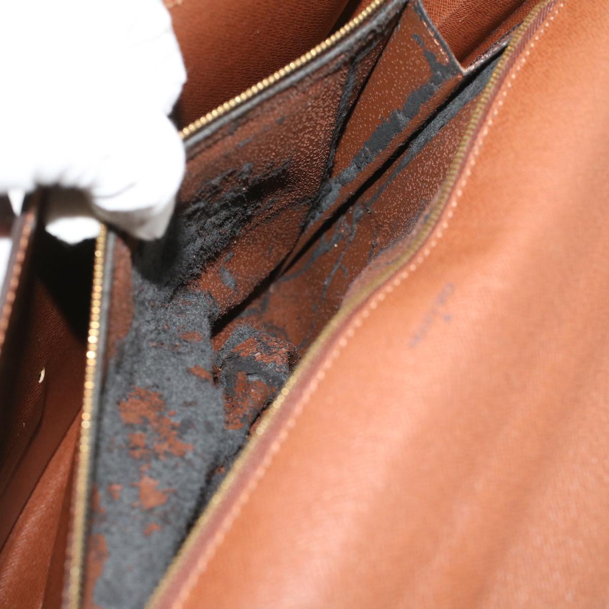 LOUIS VUITTON Monogram Porte Documents Bandouliere BusinessBag M53338 33458