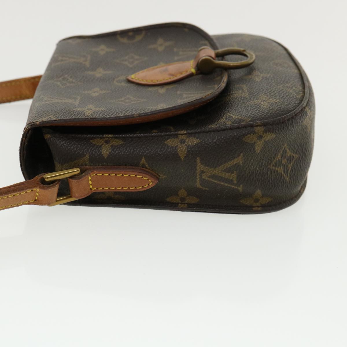 LOUIS VUITTON Monogram Saint Cloud PM Shoulder Bag M51244 LV 33465