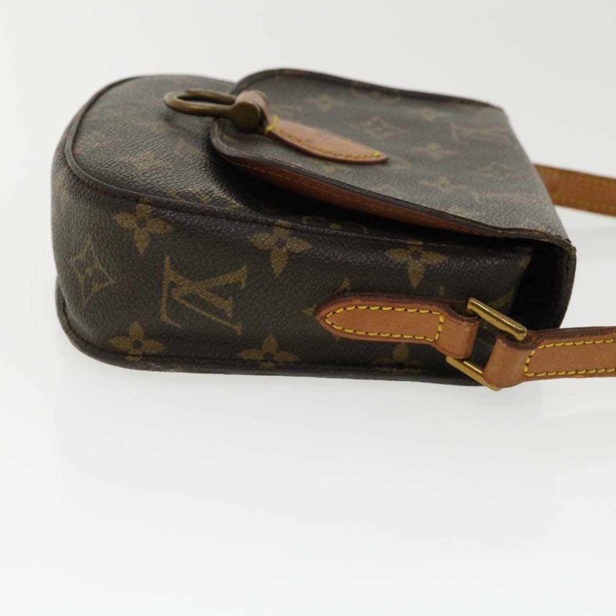 LOUIS VUITTON Monogram Saint Cloud PM Shoulder Bag M51244 LV 33465