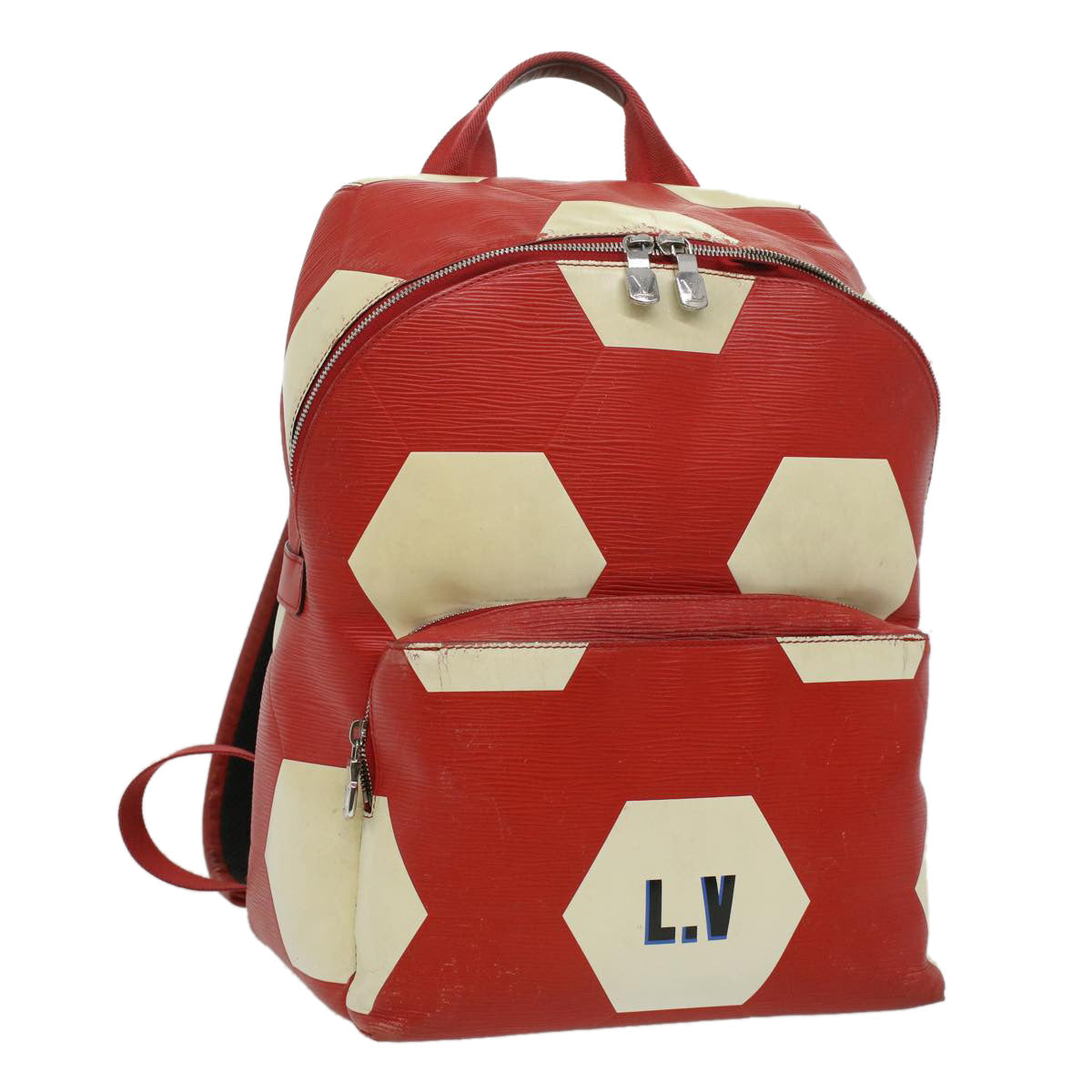 LOUIS VUITTON Epi Apollo Backpack 2018 FIFA World Cup Red M52117 LV 33515