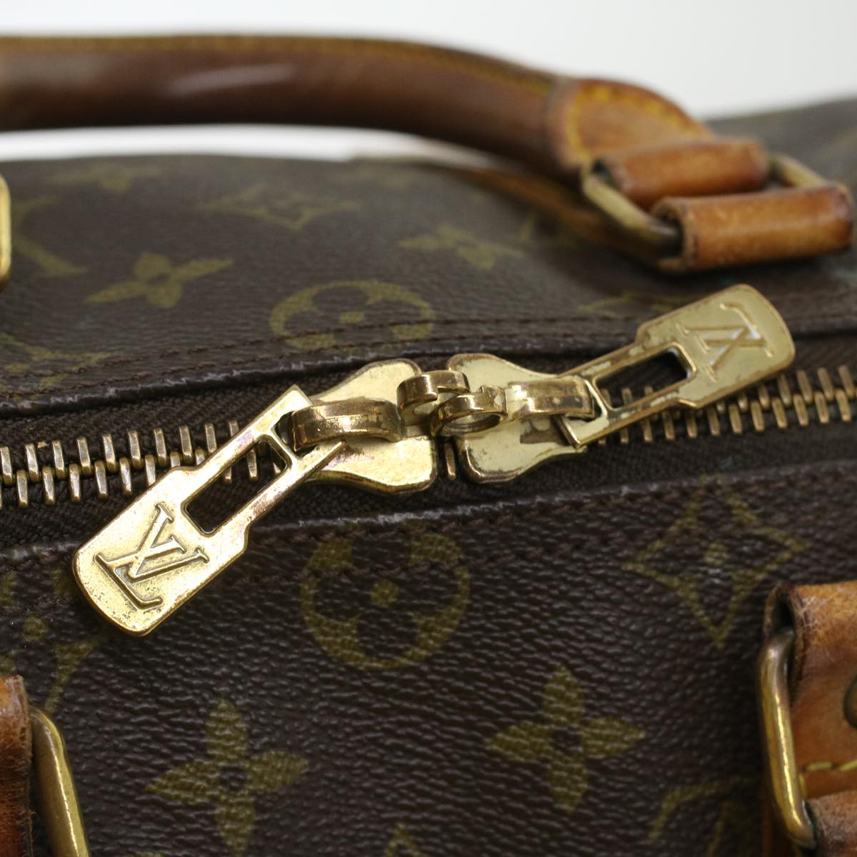 LOUIS VUITTON Monogram Keepall 45 Boston Bag M41428 LV 33582