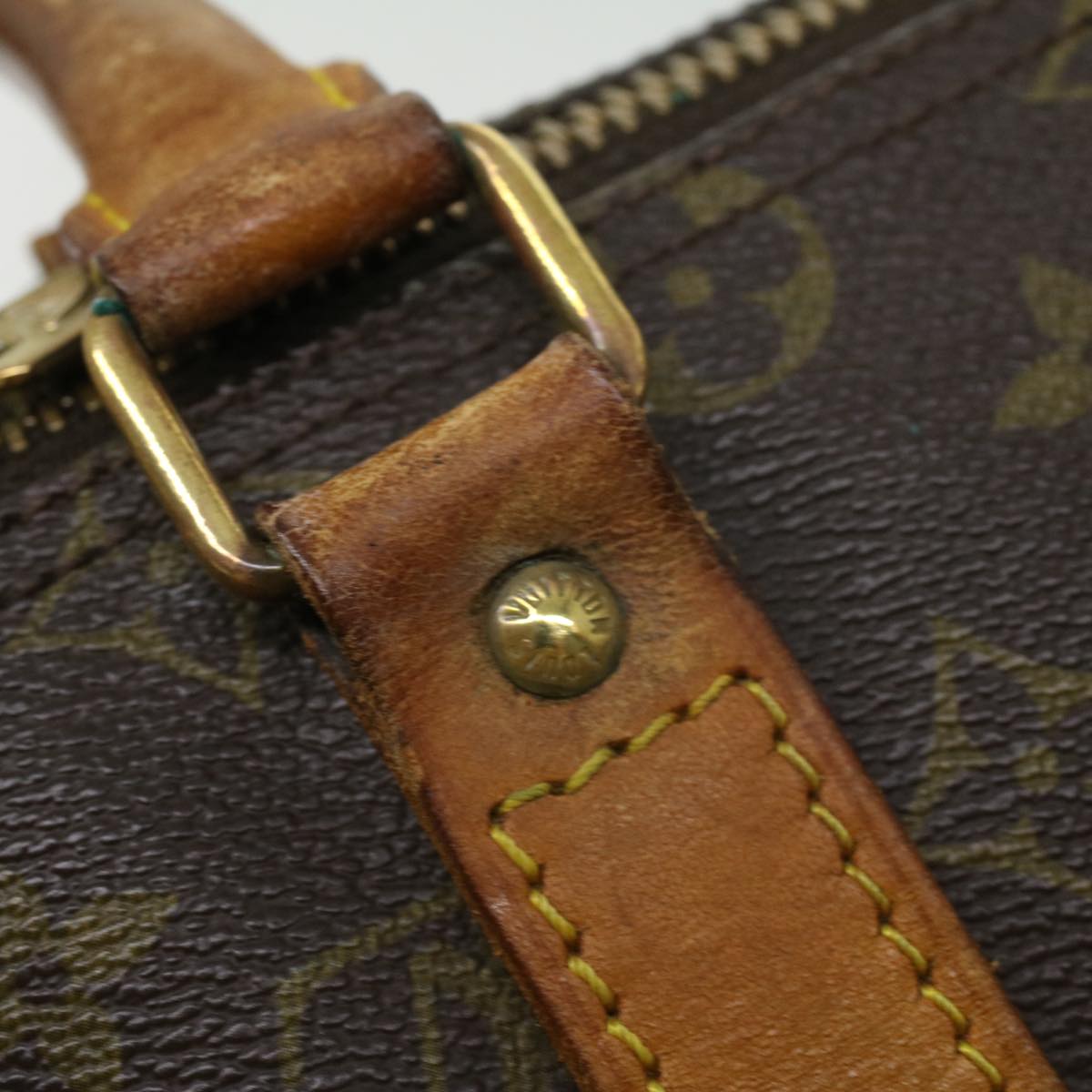 LOUIS VUITTON Monogram Keepall 45 Boston Bag M41428 LV 33582