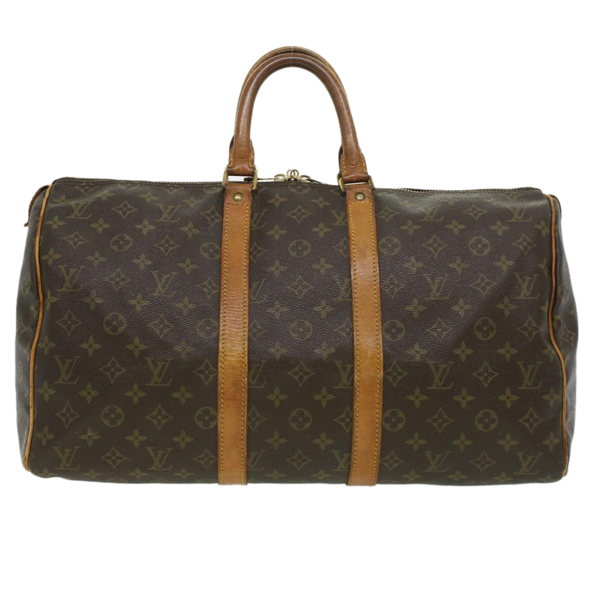 LOUIS VUITTON Monogram Keepall 45 Boston Bag M41428 LV 33582