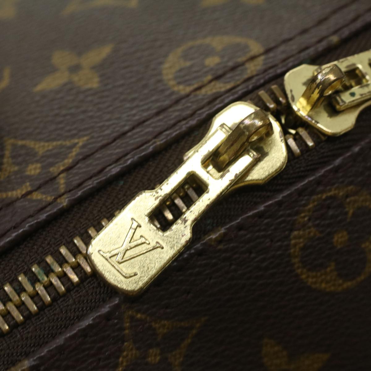 LOUIS VUITTON Monogram Keepall 45 Boston Bag M41428 LV 33584