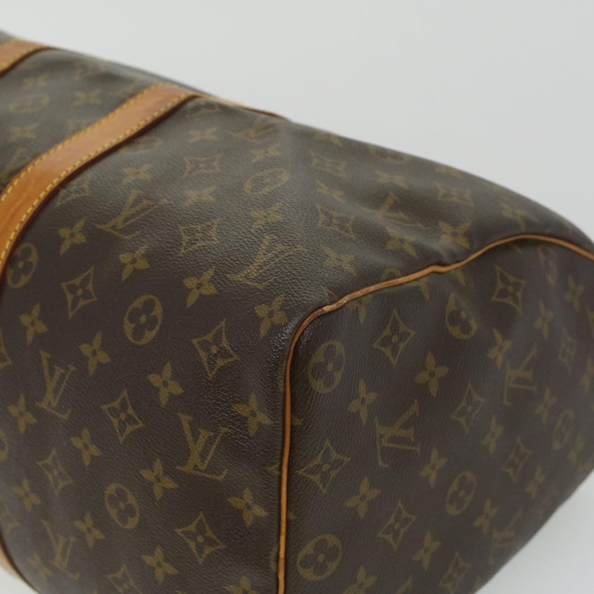 LOUIS VUITTON Monogram Keepall 45 Boston Bag M41428 LV 33585