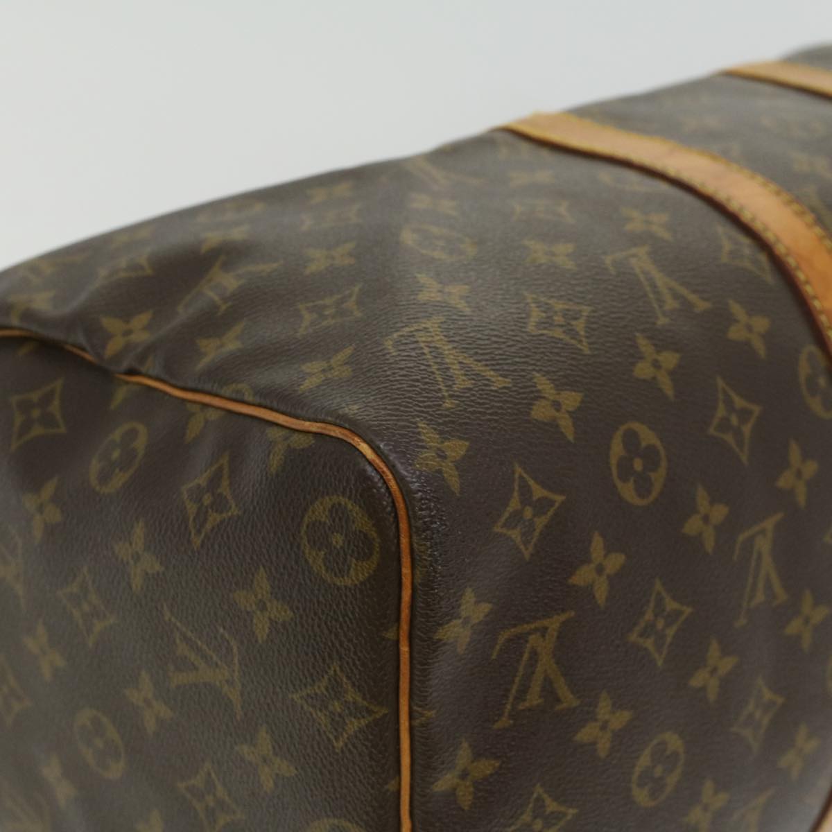LOUIS VUITTON Monogram Keepall 45 Boston Bag M41428 LV 33585