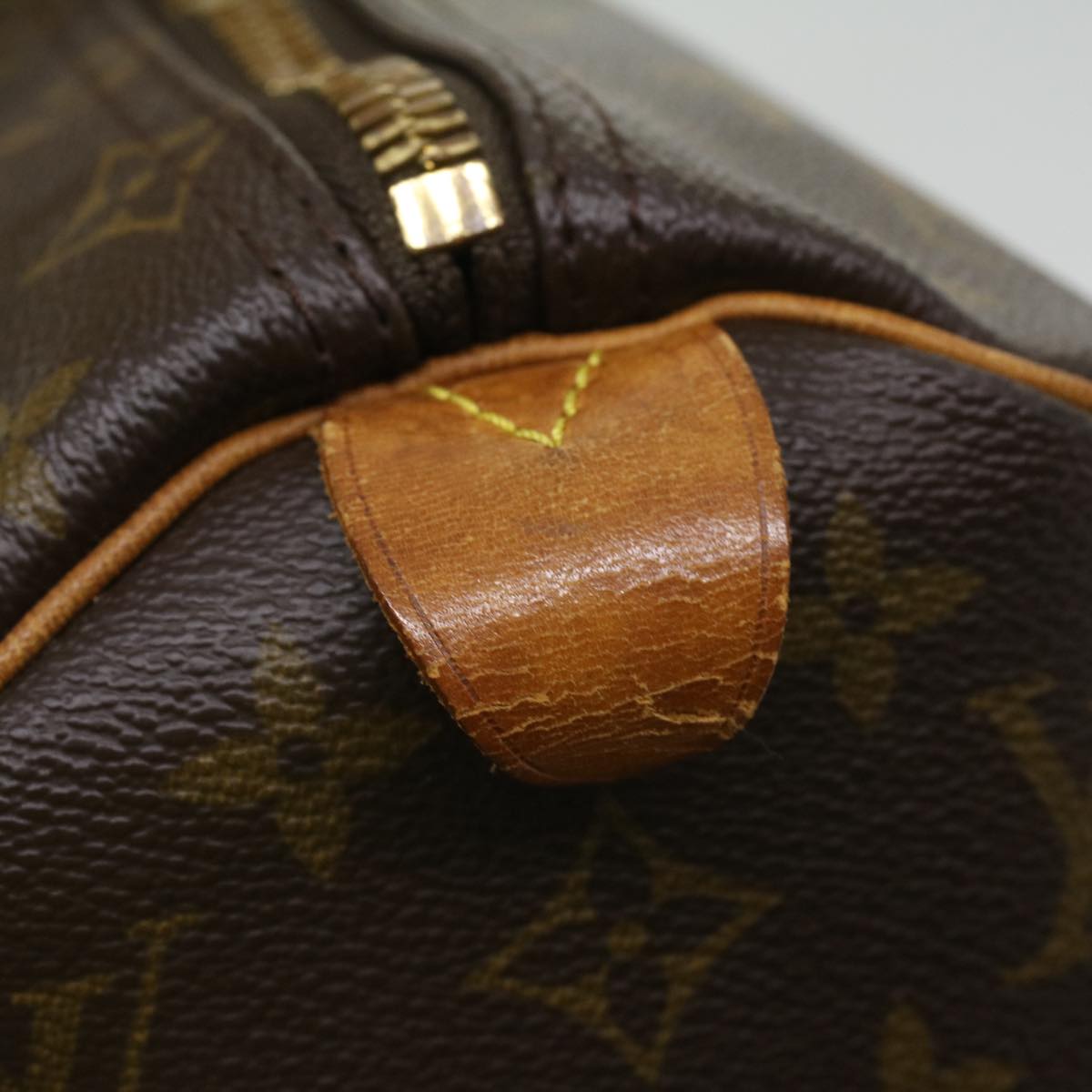 LOUIS VUITTON Monogram Keepall 45 Boston Bag M41428 LV 33585