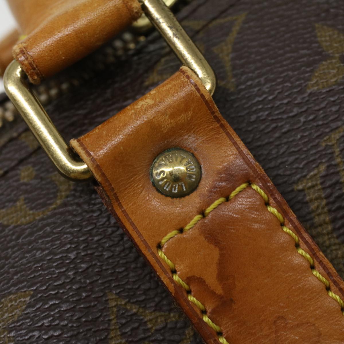LOUIS VUITTON Monogram Keepall 45 Boston Bag M41428 LV 33585