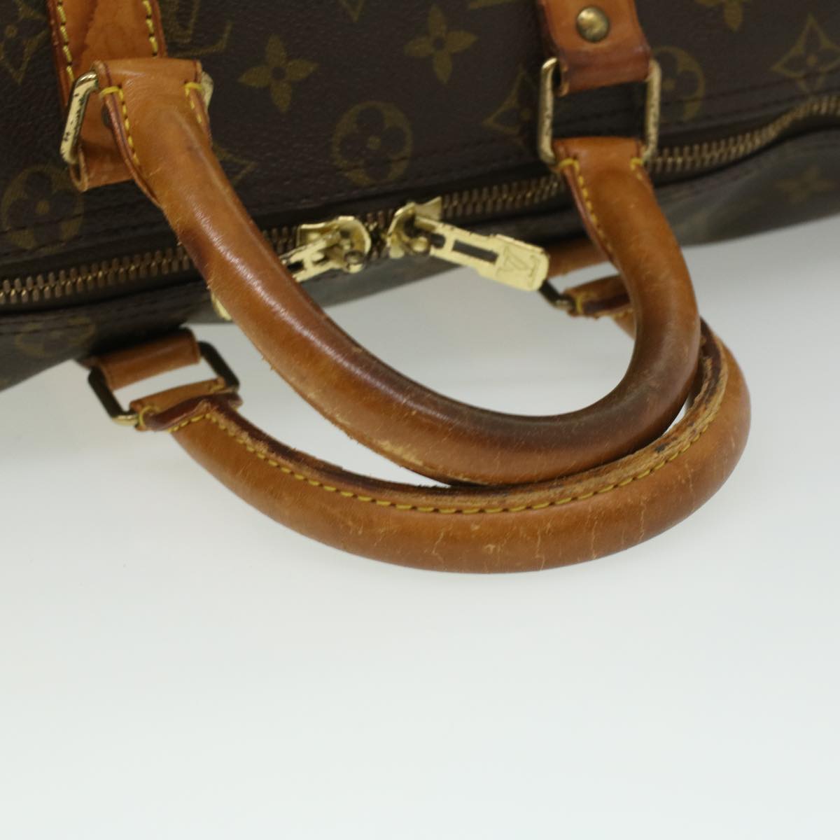 LOUIS VUITTON Monogram Keepall 45 Boston Bag M41428 LV 33585