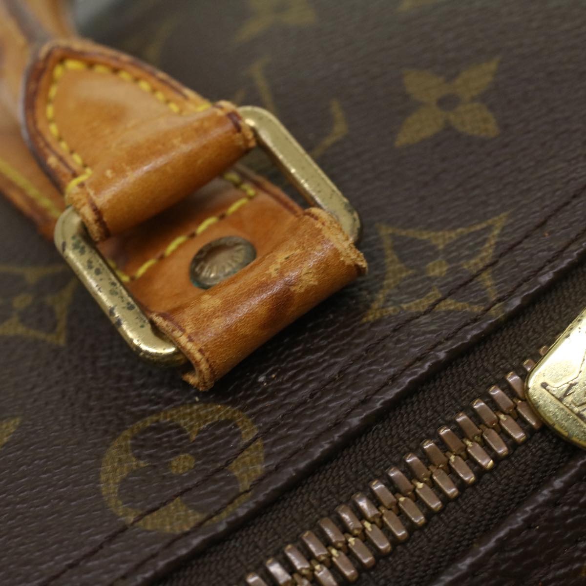 LOUIS VUITTON Monogram Keepall 45 Boston Bag M41428 LV 33585