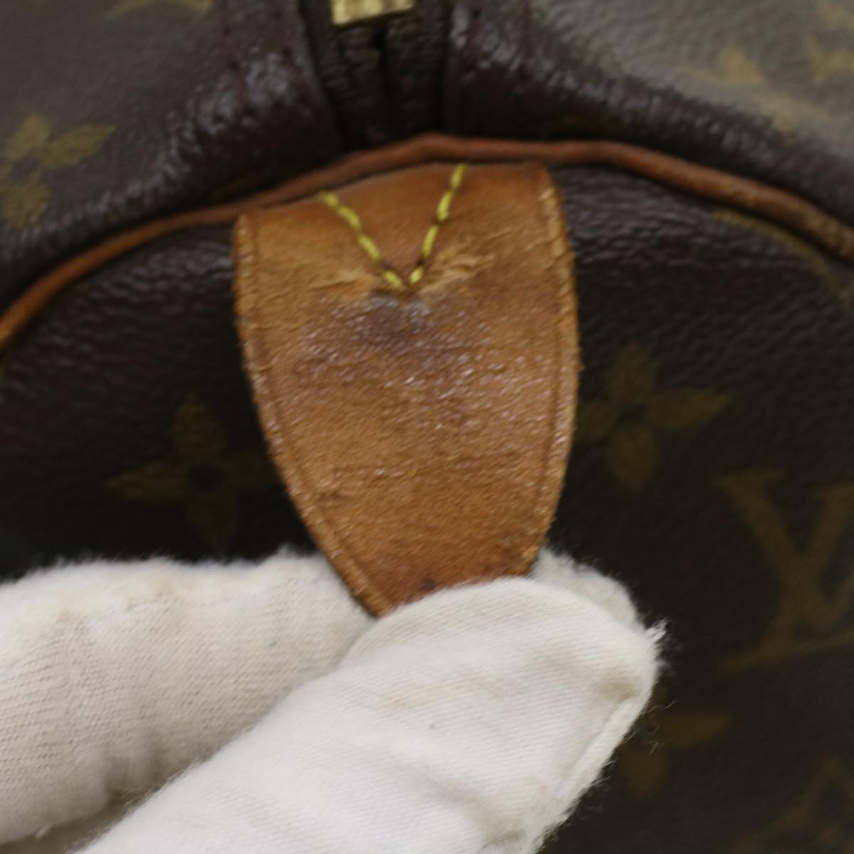 LOUIS VUITTON Monogram Keepall 45 Boston Bag M41428 LV 33586
