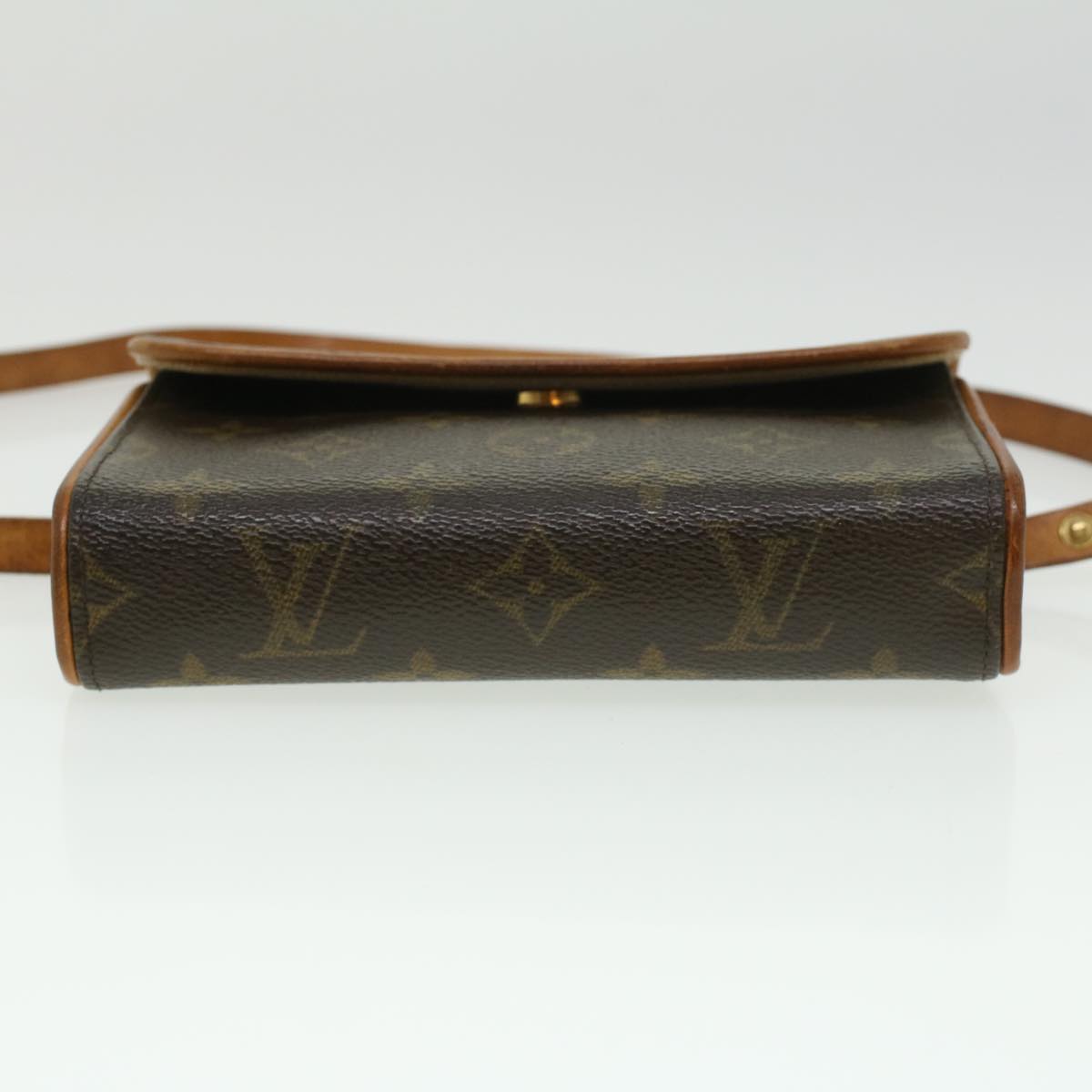 LOUIS VUITTON Monogram Pochette Florentine Waist Bag M51855 LV 33590