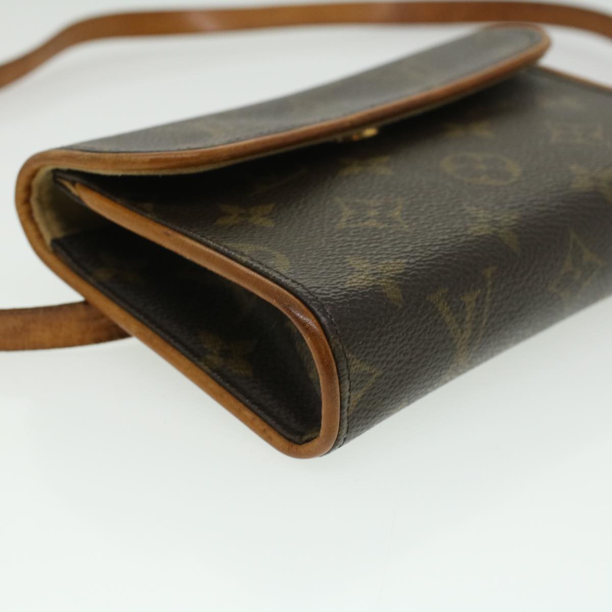 LOUIS VUITTON Monogram Pochette Florentine Waist Bag M51855 LV 33590