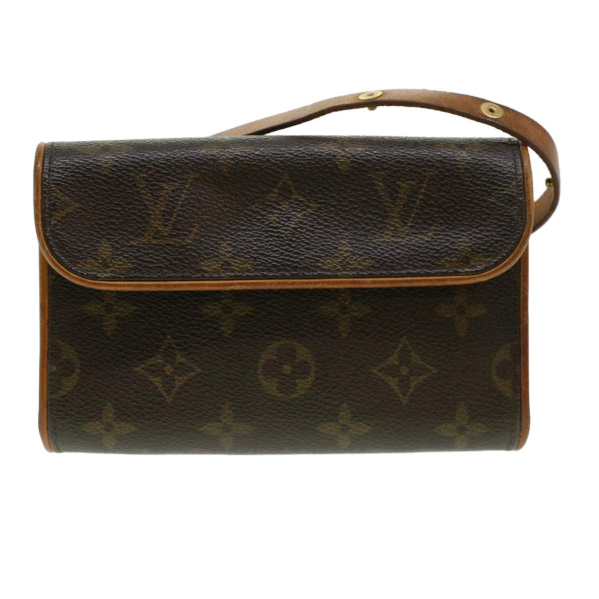 LOUIS VUITTON Monogram Pochette Florentine Waist Bag M51855 LV 33590