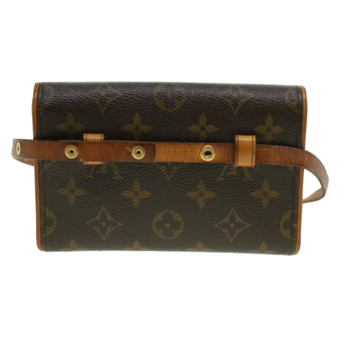 LOUIS VUITTON Monogram Pochette Florentine Waist Bag M51855 LV 33590