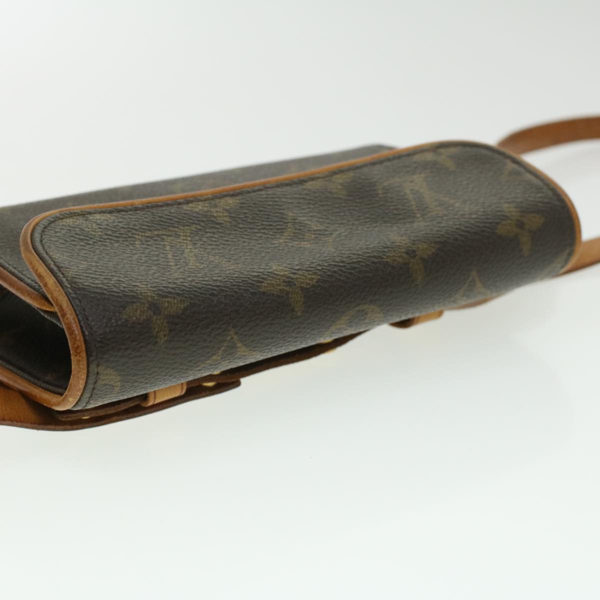 LOUIS VUITTON Monogram Pochette Florentine Waist Bag M51855 LV 33590