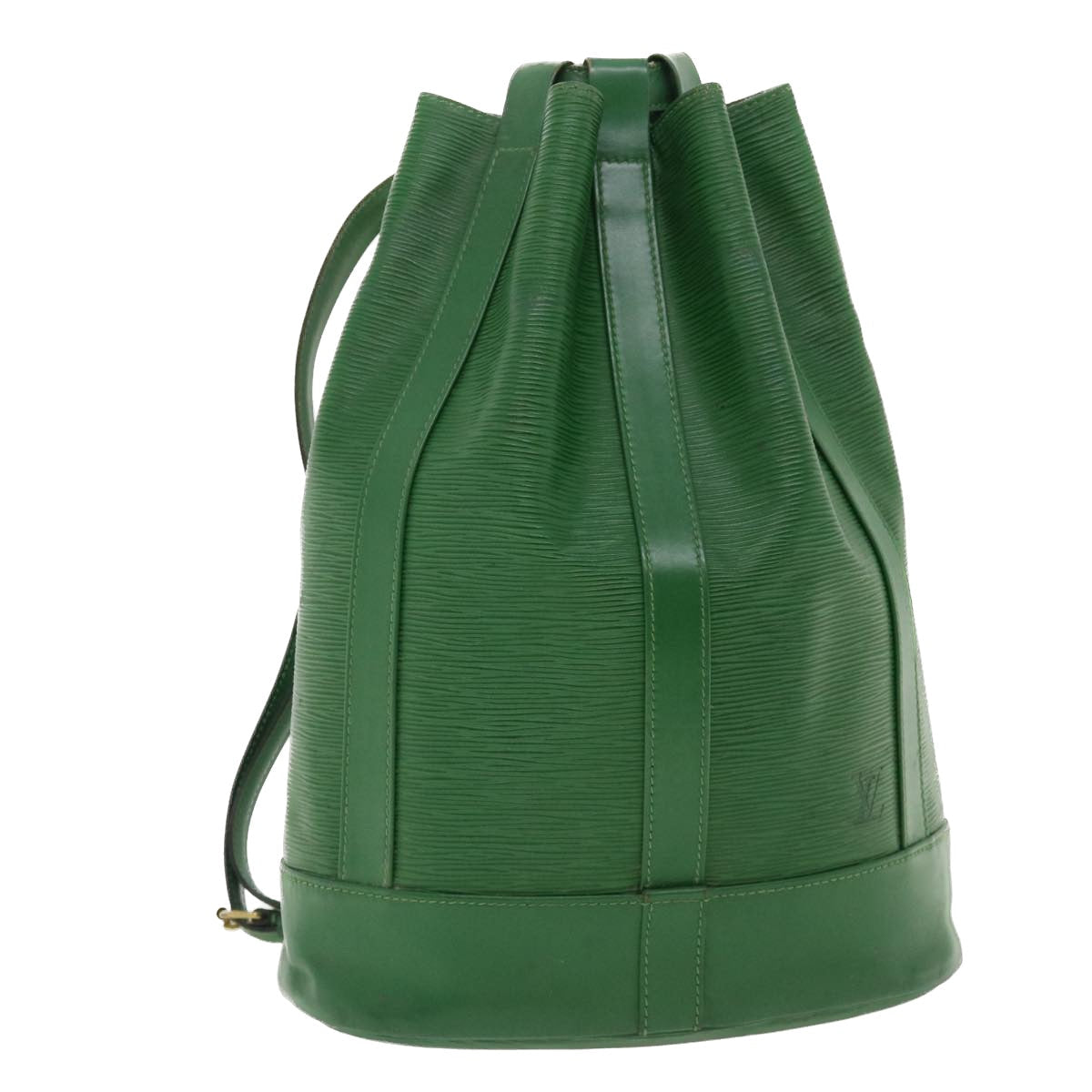 LOUIS VUITTON Epi Randonnee PM Shoulder Bag Green M52354 LV 33611