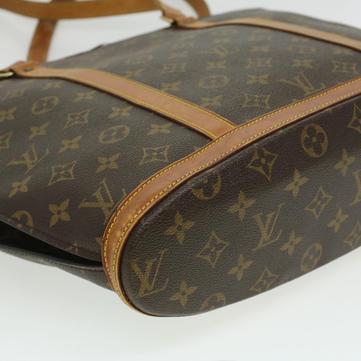 LOUIS VUITTON Monogram Babylone Tote Bag M51102 LV 33637