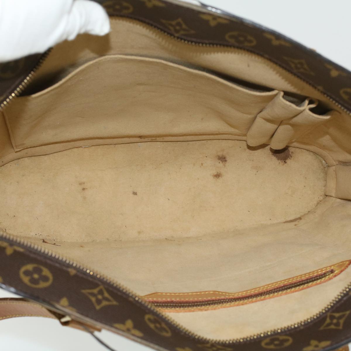 LOUIS VUITTON Monogram Babylone Tote Bag M51102 LV 33637