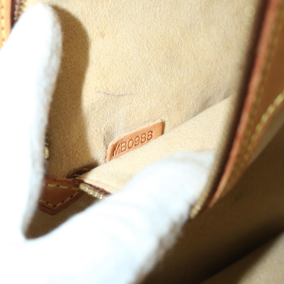 LOUIS VUITTON Monogram Babylone Tote Bag M51102 LV 33637