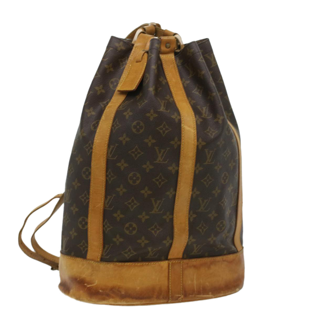 LOUIS VUITTON Monogram Randonnee GM Shoulder Bag M42244 LV 33666