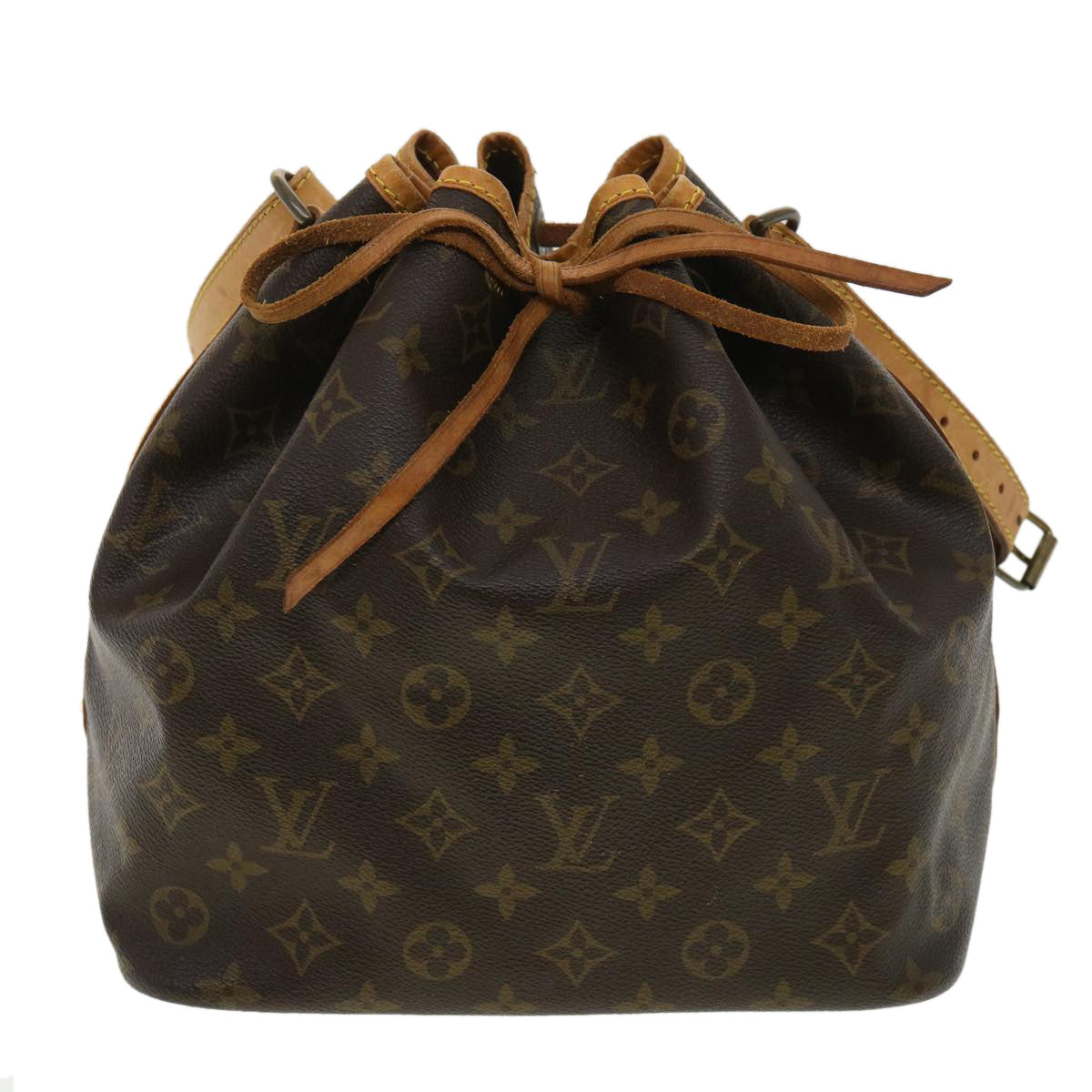 LOUIS VUITTON Monogram Petit Noe Shoulder Bag M42226 LV 33667