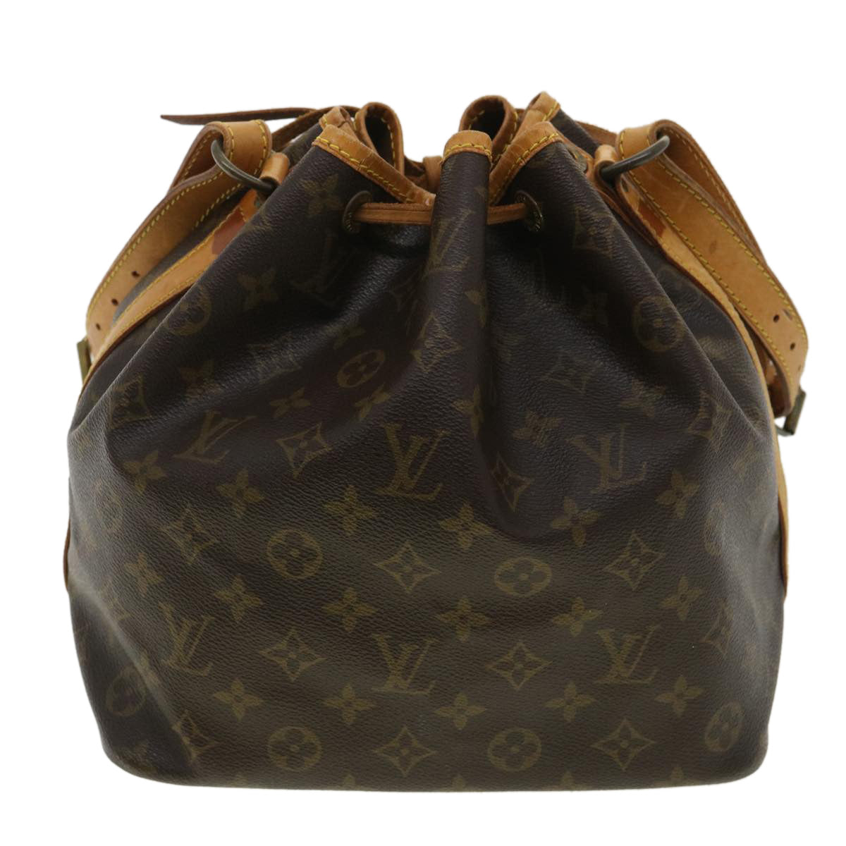 LOUIS VUITTON Monogram Petit Noe Shoulder Bag M42226 LV 33667