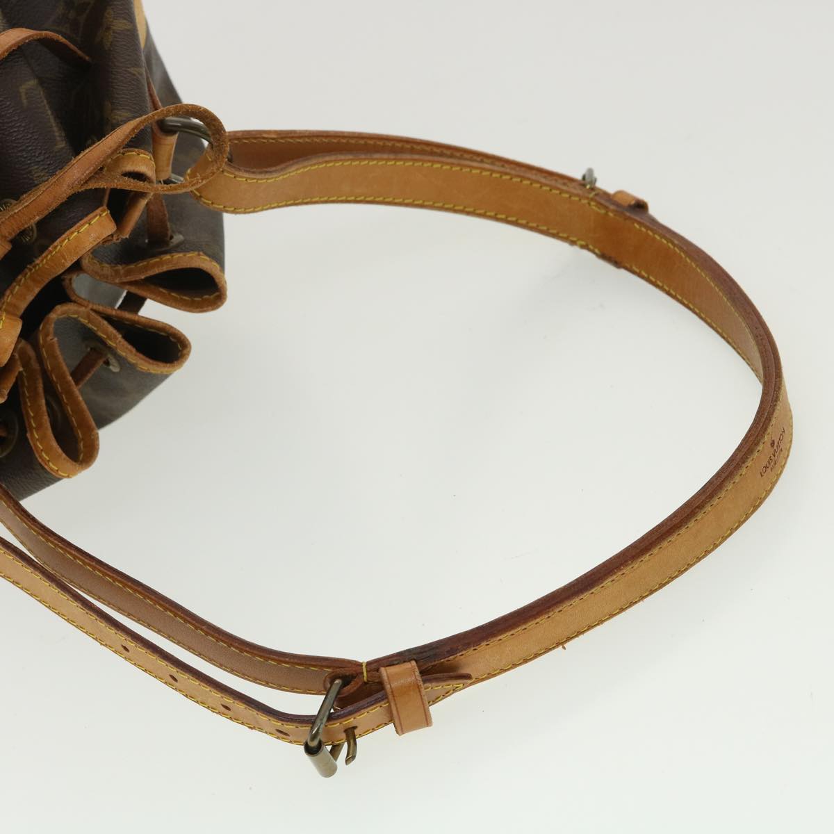 LOUIS VUITTON Monogram Petit Noe Shoulder Bag M42226 LV 33667