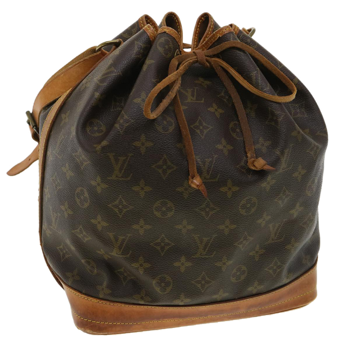 LOUIS VUITTON Monogram Noe Shoulder Bag M42224 LV 33669