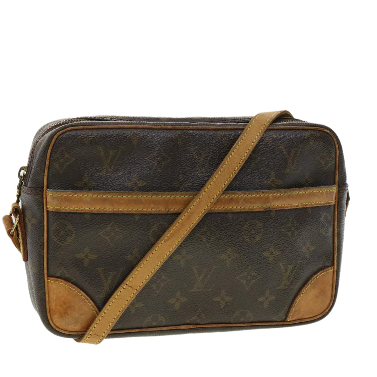 LOUIS VUITTON Monogram Trocadero 27 Shoulder Bag M51274 LV 33686