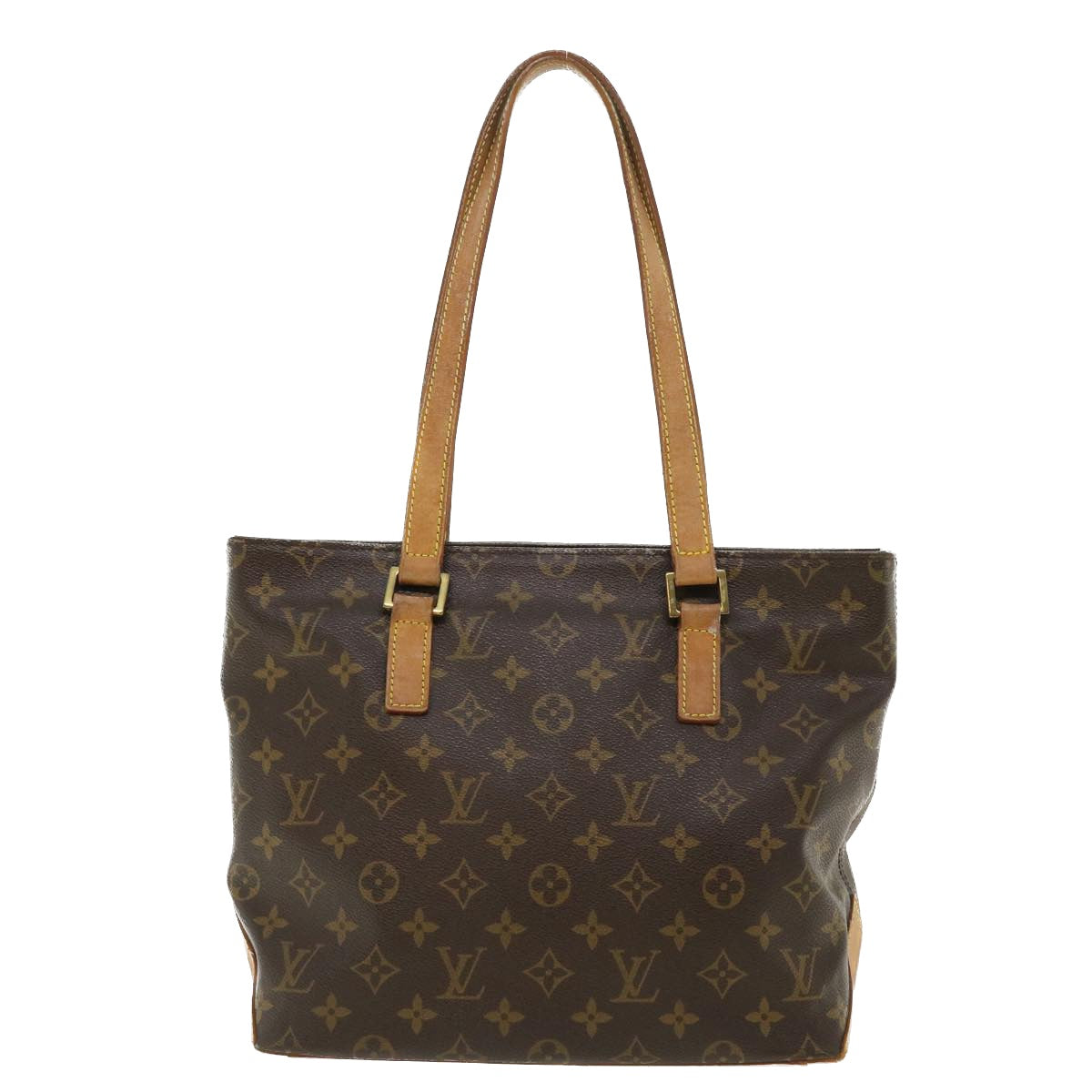LOUIS VUITTON Monogram Cabas Piano Tote Bag M51148 LV 33691