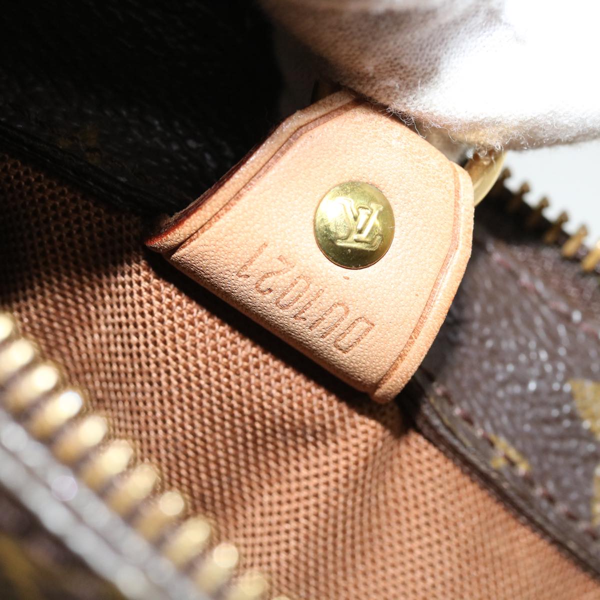 LOUIS VUITTON Monogram Cabas Piano Tote Bag M51148 LV 33691