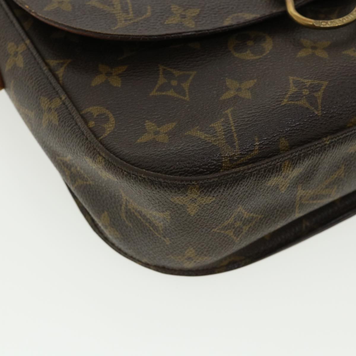 LOUIS VUITTON Monogram Saint Cloud GM Shoulder Bag M51242 LV 33745