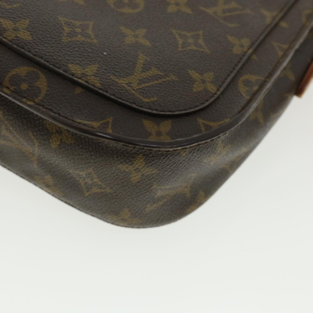 LOUIS VUITTON Monogram Saint Cloud GM Shoulder Bag M51242 LV 33745
