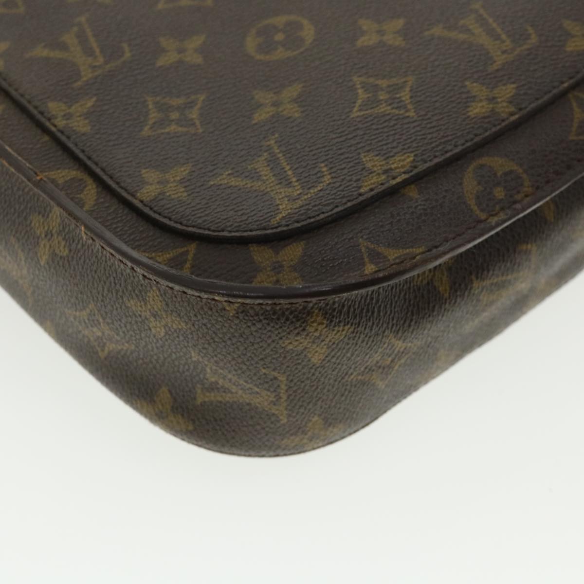 LOUIS VUITTON Monogram Saint Cloud GM Shoulder Bag M51242 LV 33745