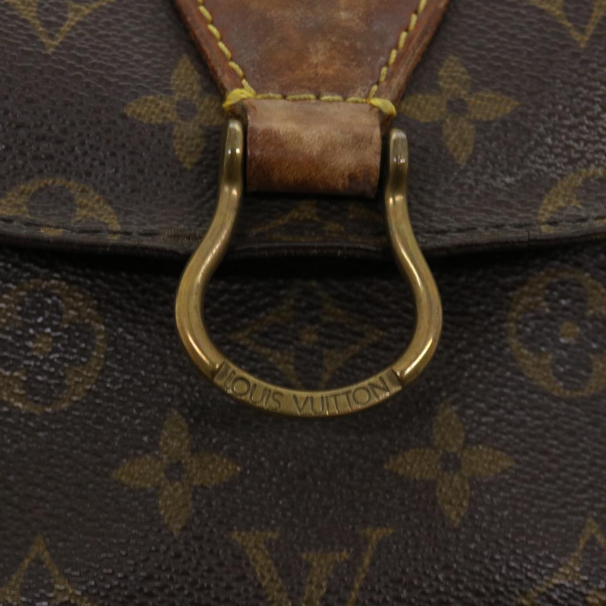 LOUIS VUITTON Monogram Saint Cloud GM Shoulder Bag M51242 LV 33745